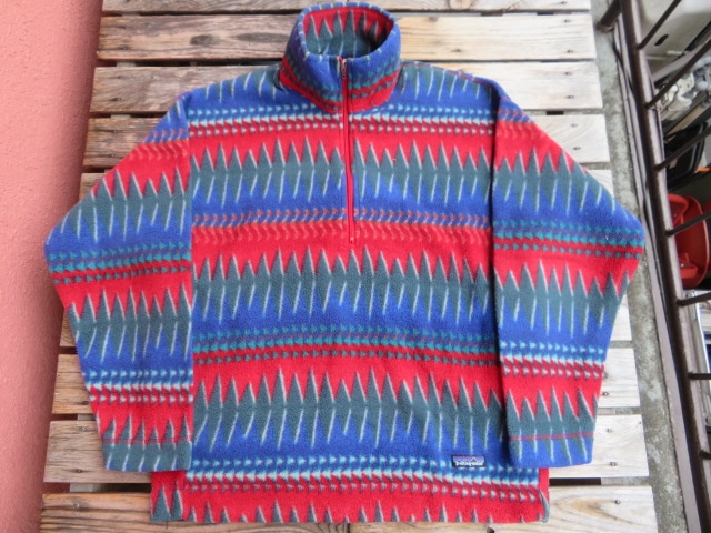 USED 96年FW USA製 パタゴニア プリンティッド ライトウェイト 