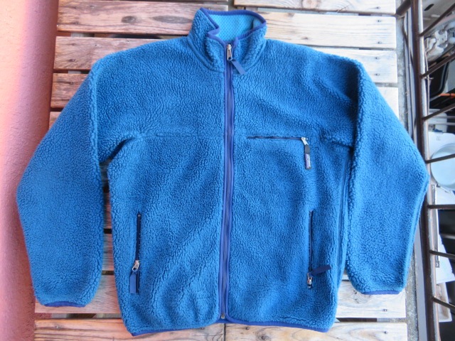 USED 92年S USA製 パタゴニア ベビーレトロパイルカーディガン