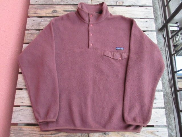パタゴニア USED 99年FW製 パタゴニア シンチラスナップT バルサミコ L jkz654