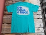 USED 90ǯ���USA�� �ӥ�ơ�����Go climb a rock�ۥ襻�ߥƥޥ���ƥ˥����T����� �ƥ������ ������ɽ��M tsh557
