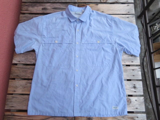 patagonia 13年製 フィッシングシャツ ティファニーブルー M