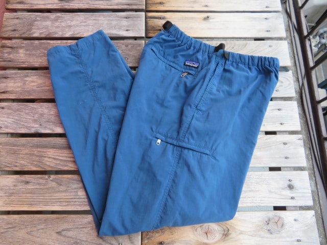USED パタゴニア 00年SS製 GI Ⅱパンツ パシフィックブルー! M paf626