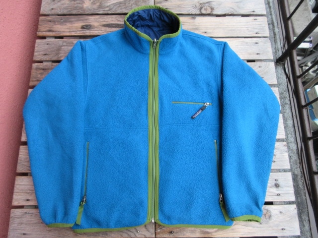 USED 91年FW USA製 パタゴニア リバーシブルグリセードカーディガン