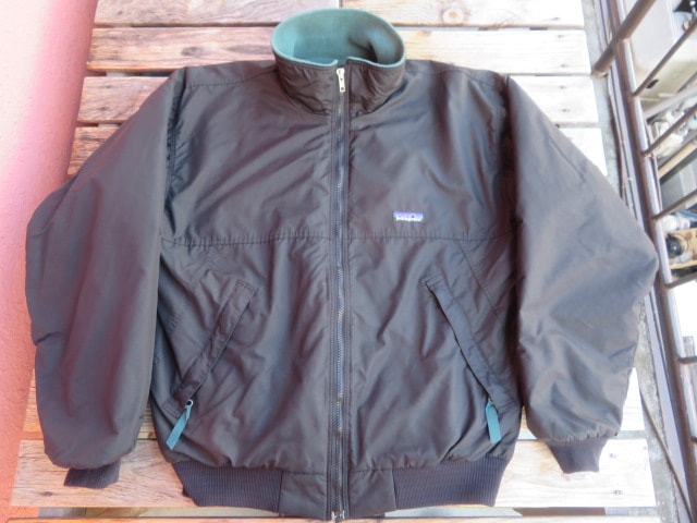 USED 94年FW USA製 パタゴニア シェルドシンチラジャケット 黒