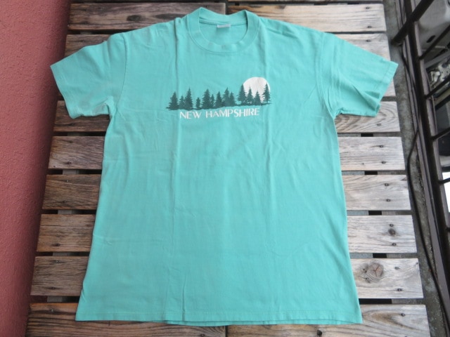 USED 80ǯ��Υ���ꥫ�� �˥塼�ϥ�ץ��㡼����New hampshire�ۥե��쥹��T�����! ������� XL tsh562