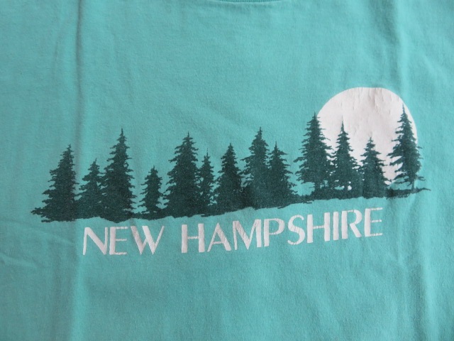 USED 80ǯ��Υ���ꥫ�� �˥塼�ϥ�ץ��㡼����New hampshire�ۥե��쥹��T�����! ������� XL tsh562