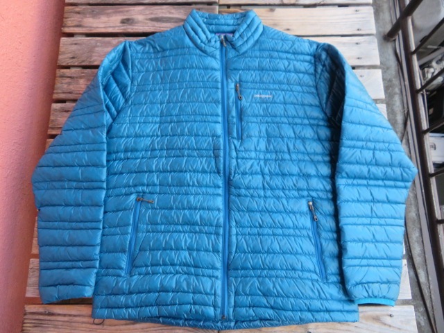 Patagonia パタゴニア ウルトラライトダウンジャケット 水色 美USED 12年SS製 パタゴニア ウルトラライトダウンジャケット グリー