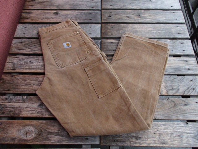 USED carhartt �����ϡ��� ���֥�ˡ� �����ϡ��ȥ֥饦�� ������ɽ��W28 L30 2006ǯ�� pae659