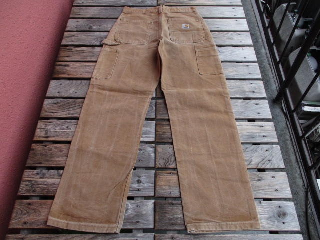USED carhartt �����ϡ��� ���֥�ˡ� �����ϡ��ȥ֥饦�� ������ɽ��W28 L30 2006ǯ�� pae659