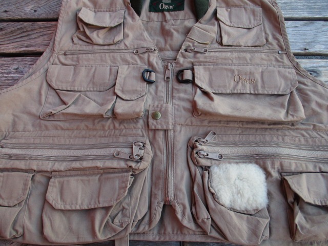 USED 90ǯ�� �ڥ����ӥ��� ORVIS �ե饤�ե��å��� ���ꥸ�ʥ� �����ѡ�Tac-L-Pak�٥���!���� jku652