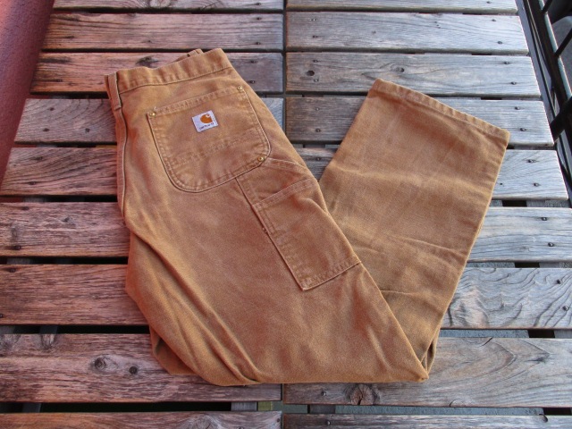 USED carhartt �����ϡ��� ���֥�ˡ� �����ϡ��ȥ֥饦�� ������W30L30 2009ǯ�� pae662
