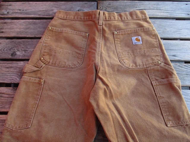 USED carhartt �����ϡ��� ���֥�ˡ� �����ϡ��ȥ֥饦�� ������W30L30 2009ǯ�� pae662