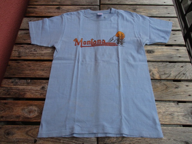 USED 80ǯ������ USA�� ��󥿥ʽ� ��Montana�� T����� �忧 M tsh362