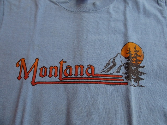 USED 80ǯ������ USA�� ��󥿥ʽ� ��Montana�� T����� �忧 M tsh362
