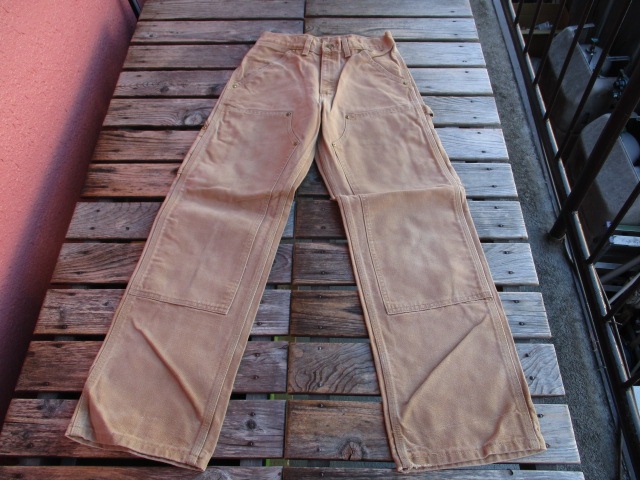 USED USA�� carhartt �����ϡ��� ���֥�ˡ� �����ϡ��ȥ֥饦�� ������ɽ�� W28 L30 2000ǯ�� pae664
