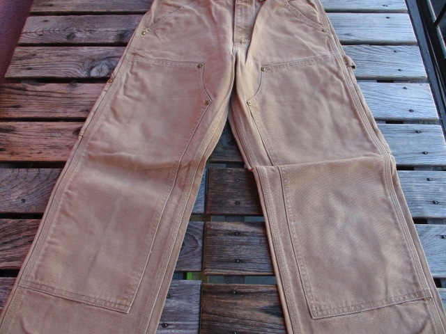 USED USA�� carhartt �����ϡ��� ���֥�ˡ� �����ϡ��ȥ֥饦�� ������ɽ�� W28 L30 2000ǯ�� pae664