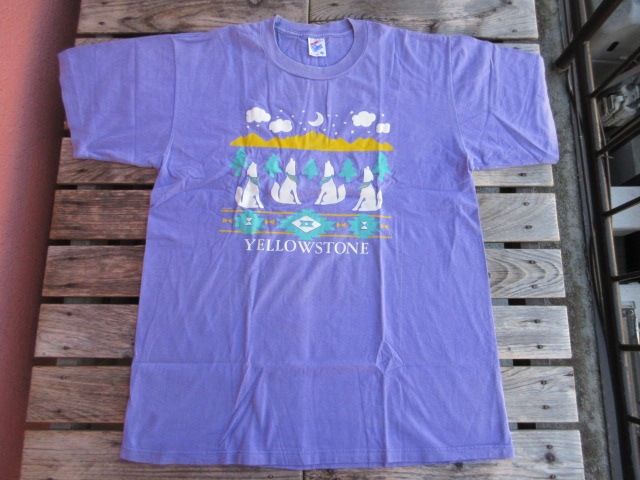 USED 80ǯ�� USA�� �����������ȡ��� �ʥ���ʥ�ѡ��� TRIBE�� WOLVES T����� �����ꥹ�� XL tsh386