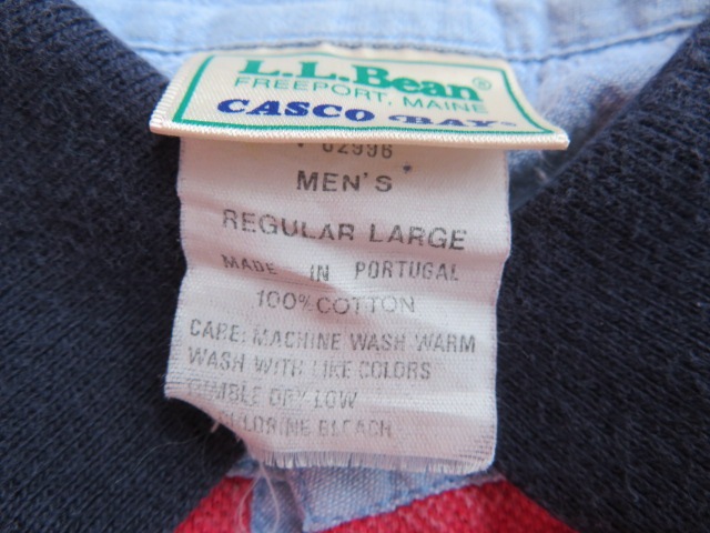 USED 96ǯ�����̣̥ӡ���Casco Bay Shirts �ݥ�ȥ��������������̡�shc260