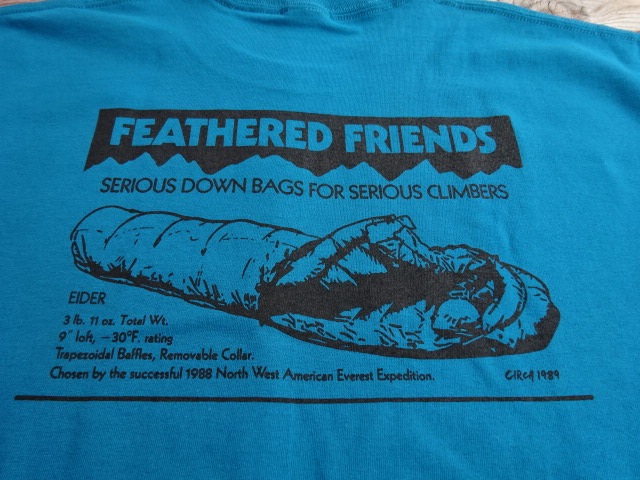 ���� 2021SS �ե������ɥե�� EIDER 1989 T����� �ƥ����� XL tsg384