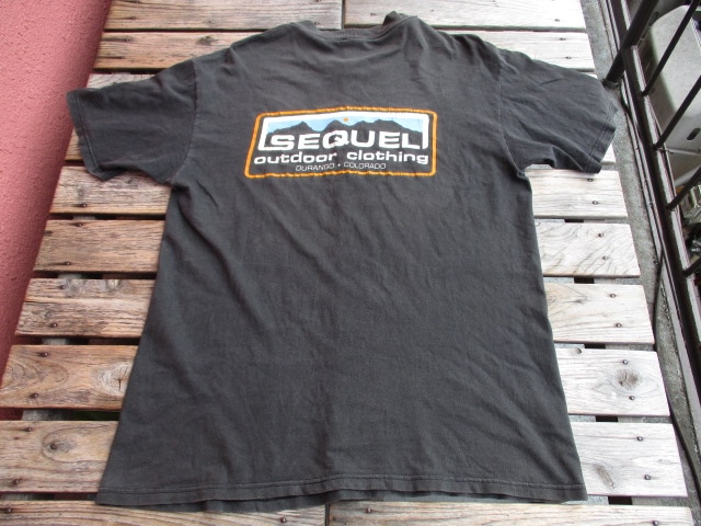 USED ビンテージ 95年 ビンテージ 【SEQUEL】 シークエル ロゴ Tシャツ