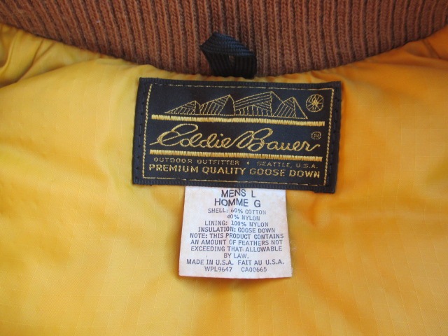 USED 80ǯ�� USA�� �ӥ�ơ��� ���ǥ��Х����� ������ѡ��ѥ� �����������󥸥㥱�å� �⥹ L jaa641