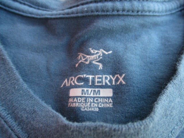 USED 2015ǯSS�� ��ARC'TERYX�� �������ƥꥯ�� ����֥�T����� �֥롼�� M tsg847