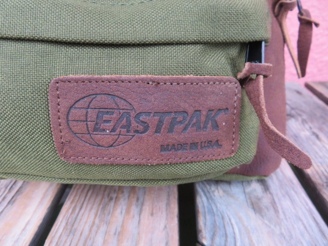 ����USED 93ǯ USA�� ��EASTPAK�۳ץ��� �������ȥѥå� �����ǥ��ʥ�����ȥ쥶���Υ���� �ҥåץѥå� ���꡼��! bak620