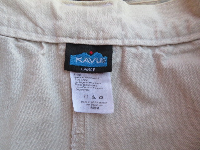 USED 2000ǯ����USA�� KAVU �ӥ�ơ��������å����硼�� ���꡼�� L paf565