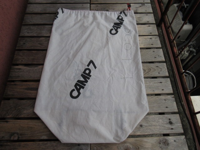 USED 80年代 CAMP7 キャンプ7 コットン素材 ビンテージストレージサック bag917 キャンプグッズ ,寝袋 シュラフ BackStreet ONLINE