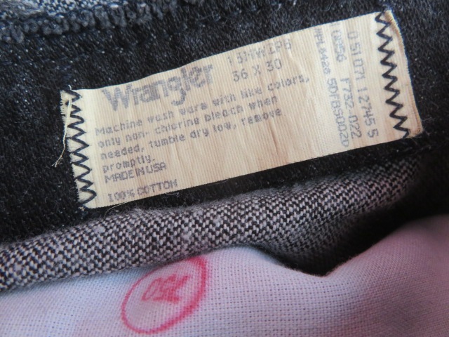 ��USED 90ǯ���USA�� ��󥰥顼 13MWZ �֥�å������� ������ɽ��W36 paf815