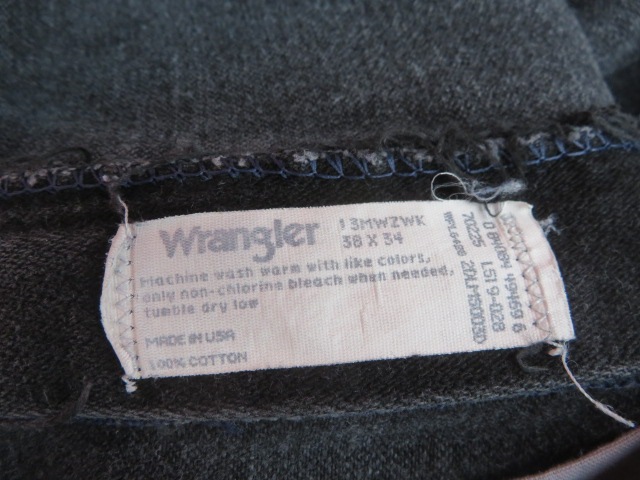 USED 90ǯ���USA�� ��󥰥顼 13MWZ �֥�å������� ������ɽ��W38 paf816