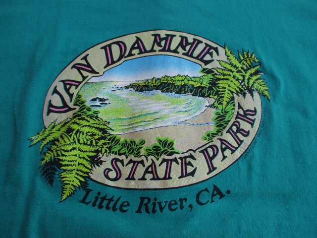 USED 90ǯ�� ����ꥫ�� ��VAN DAMME�� �����󡦥��ॹ�ƥ��ȥѡ���T����� ������� XL tsh128