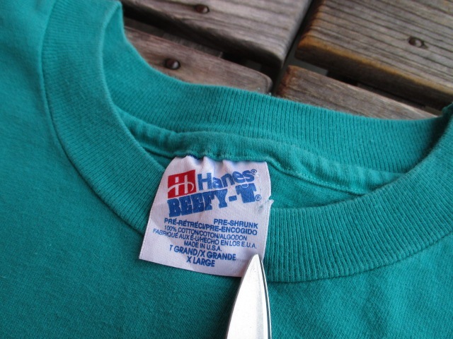 USED 90ǯ�� ����ꥫ�� ��VAN DAMME�� �����󡦥��ॹ�ƥ��ȥѡ���T����� ������� XL tsh128