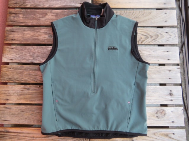 美USED 2000年FW製 パタゴニア ハイブリッドベスト アスペン! M jkz934