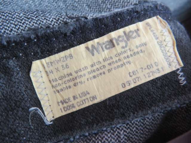 USED 80ǯ���USA�� ��󥰥顼 13MWZ �֥�å������� ������ɽ��W34 paf819