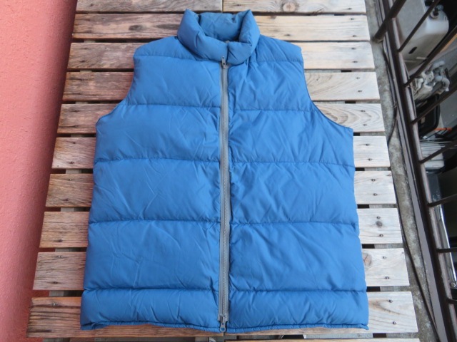 USED 70年代のUSA製 ビンテージ トレイルワイズ ダウンベスト ブルー L