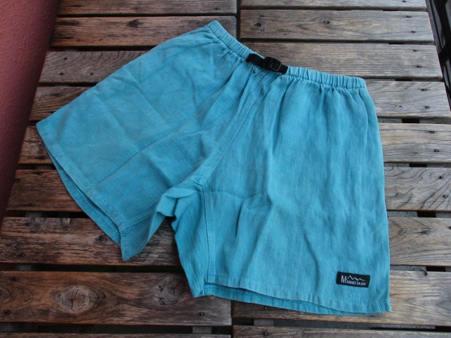 パンツ 90s Manashtash Hemp Short Pants L USED 90年代 USA製 マナ