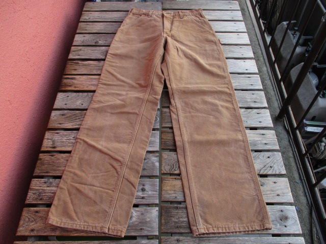 USED carhartt �����ϡ��� �ե��ͥ�饤��ɥ桼�ƥ���ƥ�(���󥰥�ˡ�)�ѥ�� �����ϡ��ȥ֥饦�� W30 07ǯ���� pae715