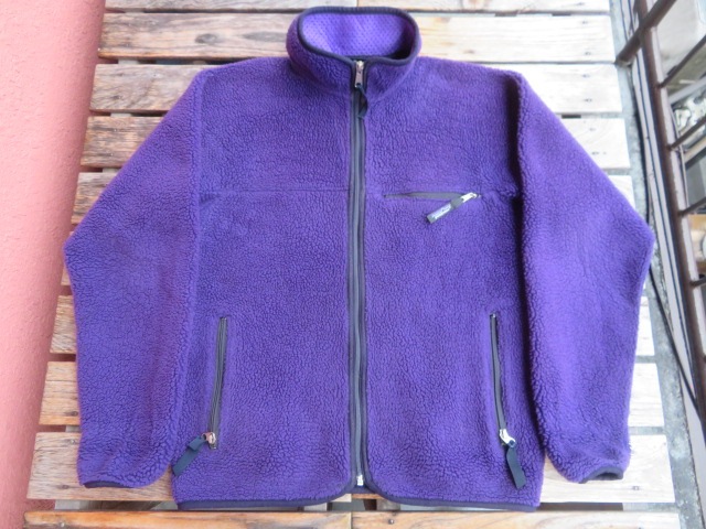 USED 90年FW USA製 パタゴニア ベビーレトロパイルカーディガン