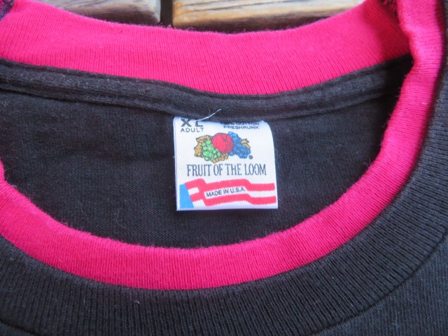 USED 90ǯ���Ⱦ�к���USA�� �ե롼�ĥ��֥��롼�� ���֥륫�顼��̵��T����� ���˥ԥ� XL tsh714