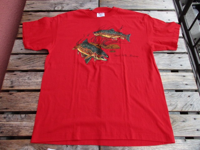 USED 90S �ӥ�ơ��� USA�� ���졼�ȥե����� ��󥿥� �ȥ饦�ȣԥ���� �� L tsg724