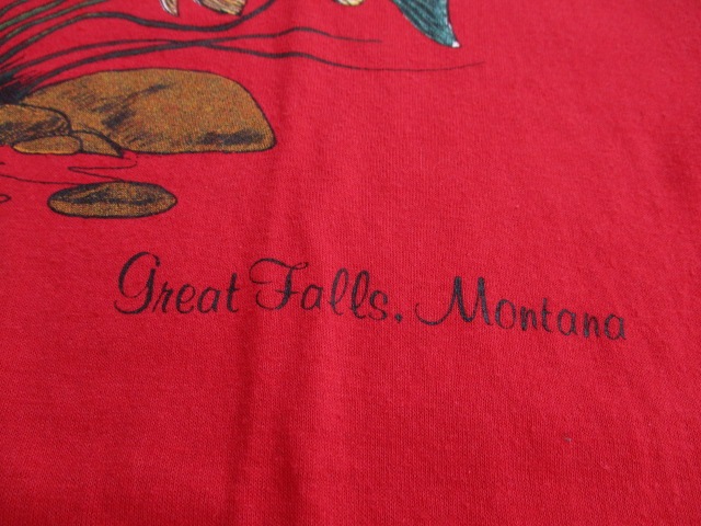 USED 90S �ӥ�ơ��� USA�� ���졼�ȥե����� ��󥿥� �ȥ饦�ȣԥ���� �� L tsg724