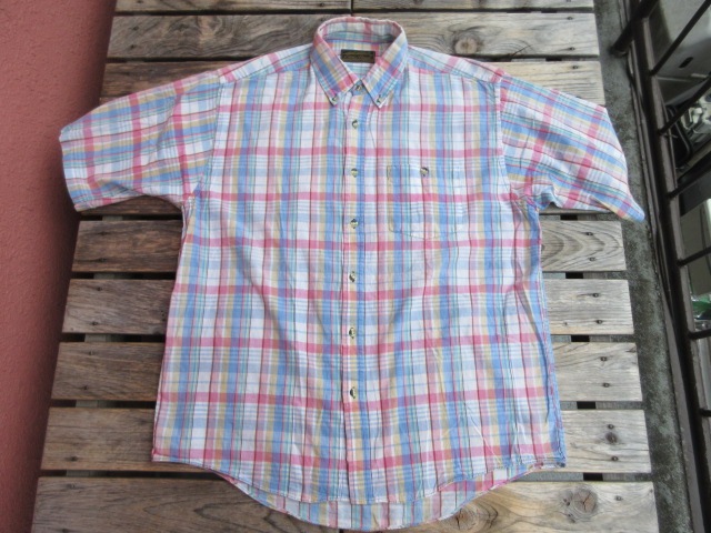 USED 90ǯ���Ƭ���� ���ǥ����Х����� ���硼�ȥ��꡼�֥ޥɥ饹(�����å�)����� L sse707