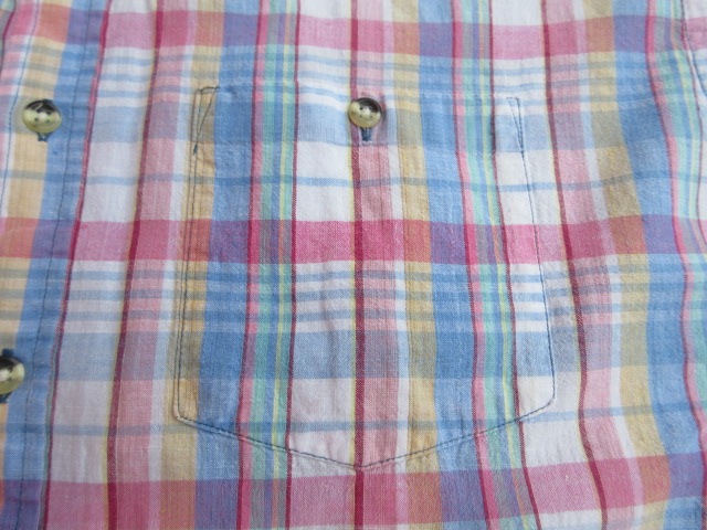 USED 90ǯ���Ƭ���� ���ǥ����Х����� ���硼�ȥ��꡼�֥ޥɥ饹(�����å�)����� L sse707