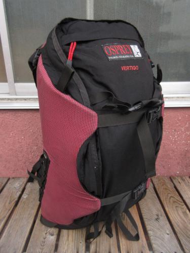 USED �����ץ졼 ��OSPREY�� �С��ƥ��� VERTIGO �֥��ڥ��ȥ� L bag087