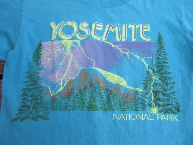 USED 80ǯ�彪��꺢��USA�� �ӥ�ơ��� ��YOSEMITE�� �襻�ߥƥʥ���ʥ�ѡ���T����� ���������� ������ɽ��M tsh280