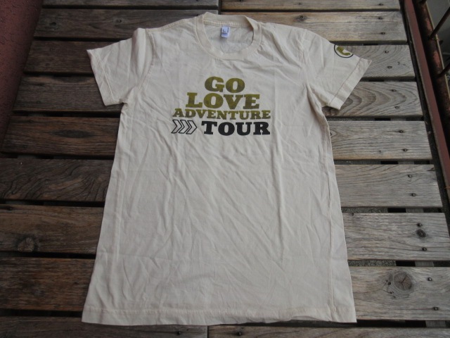 USED GO LOVE ADVENTURE TOUR �����ȥɥ��ϥ��٥��T T����� �ʥ����� �����륺M tsf753