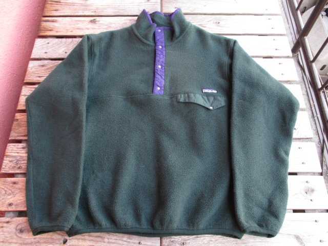 USED 92年FW製 パタゴニア シンチラスナップTネック ハンター!! M