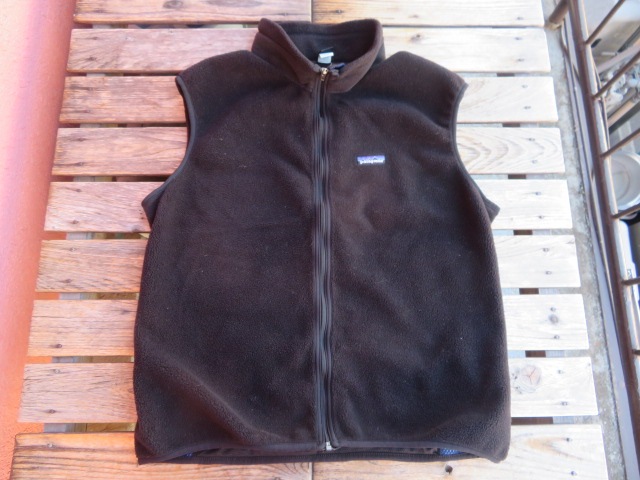 希少Sサイズ!90s madein USAパタゴニア/フライヤーフリースベスト 美USED パタゴニア 97年FW USA製 フライヤー ベスト 黒 XL