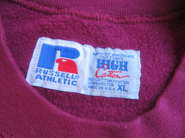 USED 90ǯ�� ����ꥫ�� ��å��� �ϥ����åȥ󥹥����åȥ���� ���롼�ͥå� �С�����ǥ� XL ssf201